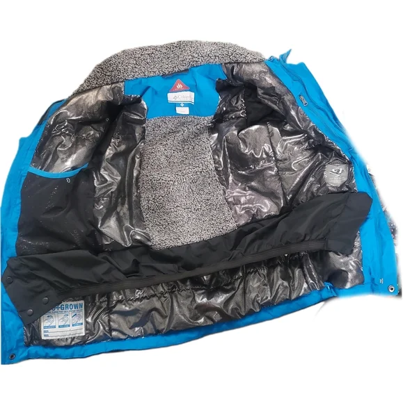 Columbia Omni Heat reflective lining Puffer coat 10 - 12